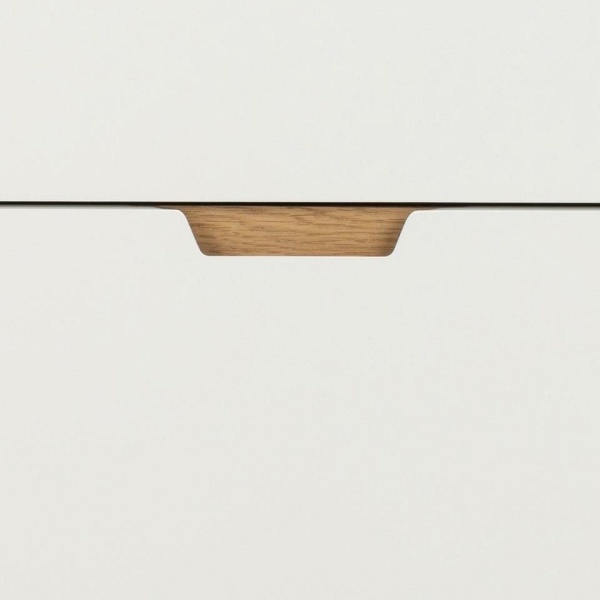 Komoda Lowell z 6 szufladami biała - ACTONA